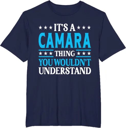Vista 13 de It's A Camara Thing Surname Funny Family Last Name Camara T-Shirt