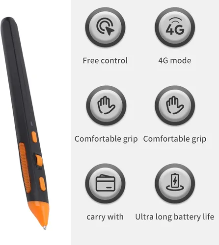 Vista 3 de Tangxi Ratón ergonómico de bolsillo con 2.4G inalámbrico y Bluetooth, DPI 800/1200/1600 ajustable, giro de página para PC, portátil, computadora
