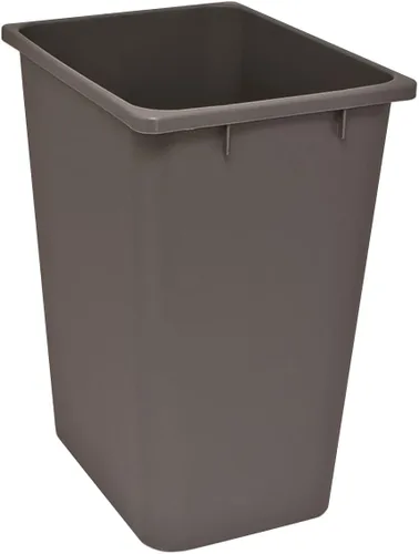 Vista 8 de Cubo de Basura de Plástico - Bote de Basura para Interior para Cocina, Hogar, Oficina y Uso Comercial - Gran Cubo de Eliminación de Residuos