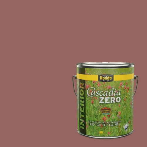 Vista 128 de Rodda Paint CASCADIA XL - Pintura satinada exterior e imprimación en uno, cuarto de galón, banderín para bebé
