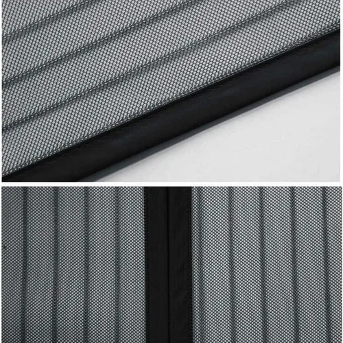 Vista 4 de Mosquitera puerta puerta de 27.6 x 76.8 in protección contra insectos mosquitera puerta cortina de cierre automático, para puerta de entrada y sala