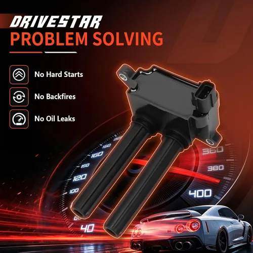 Vista 8 de Bobina de encendido UF504 compatible con Dodge Ram 1500/2500/3500 Challenger Charger Magnum Durango 2006-2018 Jeep Grand Cherokee Commander