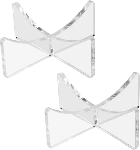 Vista 18 de Soportes acrílicos para pelotas de béisbol para exhibición de recuerdos, exhibición de sóftbol, soporte para tenis (4.99x2.79 cm; 1.97x1.1 pulg.)