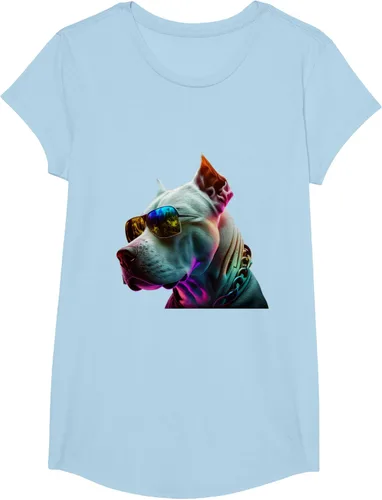 Vista 18 de Dogo Argentino Dogs Dogo Argentinos Camiseta, Negro