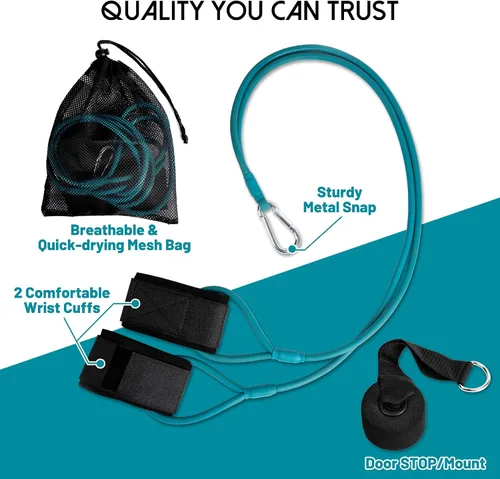 Vista 4 de Baseball Softball Resistance Training Bands, Arm Strength, Pitching and Conditioning Equipment for Kids
