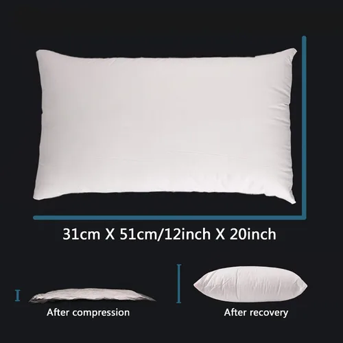 Vista 4 de EDOW Cojín de lujo para almohada, suave y esponjoso, de poliéster alternativo, forma cuadrada, funda de almohada decorativa, funda de algodón