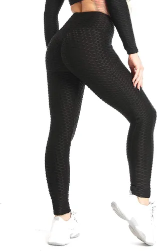Vista 82 de SEASUM - Pantalones de yoga de cintura alta para mujer, con control de abdomen y realce de glúteos, leggings favorecedores para entrenar y correr