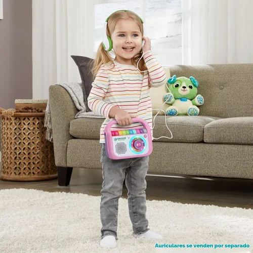 Vista 6 de LeapFrog Let's Record! Reproductor de música, Rosa