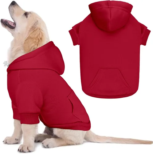 Vista 22 de Suéteres para Perros Pequeños Suéter para Mascotas Sólido Suave Forro Polar Cepillado Sudadera con Capucha para Perro Ropa Sudadera con Capucha
