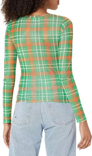 Vista 2 de NIA Top de malla Fox para mujer