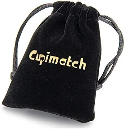 Vista 7 de Cupimatch Gargantilla de cuero con dije de corazón punk, ajustable de 13 a 15.7 pulgadas