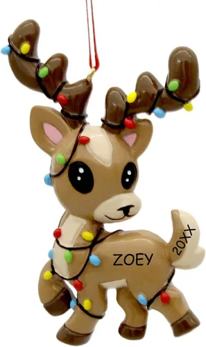 Vista 7 de Adorno navideño divertido de invierno personalizado (pingüino)