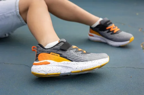 Vista 6 de GEERX Tenis deportivos para niños pequeños, ligeros, transpirables, deportivos