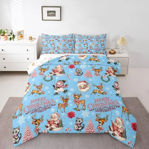 Vista 7 de Erosebridal Juego de edredón divertido de Halloween para niños, juego de ropa de cama de calabaza fantasma, decoración de Halloween para niños