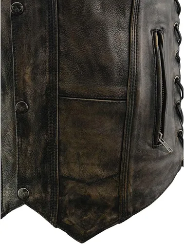 Vista 7 de Milwaukee Chaleco envejecido de 10 bolsillos para hombre