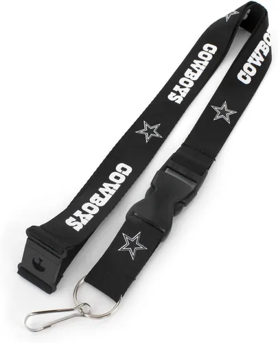 Vista 8 de aminco NFL unisex-adult Nfl Team Lanyard Negro