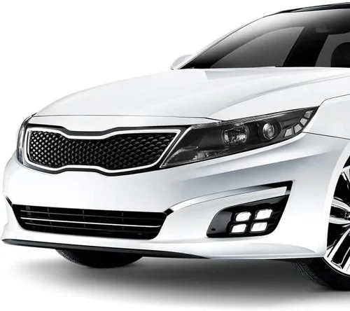 Vista 7 de DNA MOTORING HL-OH-KOPT11-BK-CL1 - Par de faros halógenos reflectores transparentes negros compatibles con modelos híbridos Optima Exclude