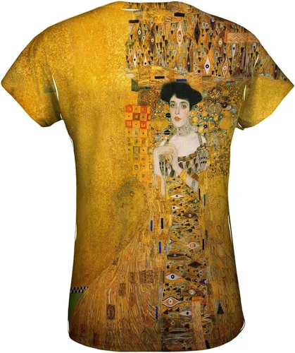 Vista 2 de ArtsyClothingCo- Gustav Klimt -"Retrato de Adele.-Sin etiquetas- Camisa de mujer 1472