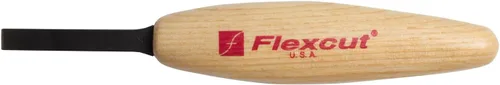 Vista 4 de Flexcut Cinceles para tallar madera Micro cincel, 1/16 pulgadas (0.059 in) Cuchilla de corte de acero de alto carbono 1095 Razor Sharp