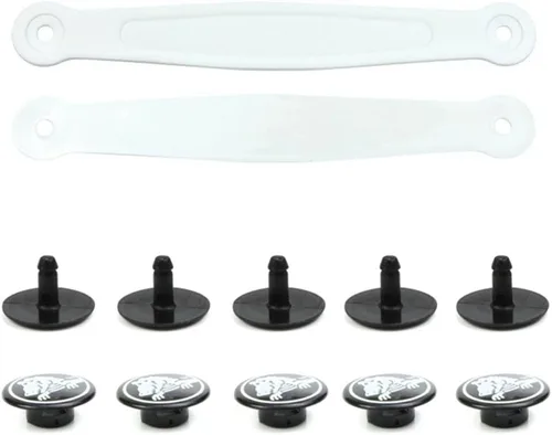 Vista 7 de Piezas de repuesto para correa de cocodrilo para hombres y mujeres, correas de repuesto duraderas para zuecos Croc con soporte integrado y remaches