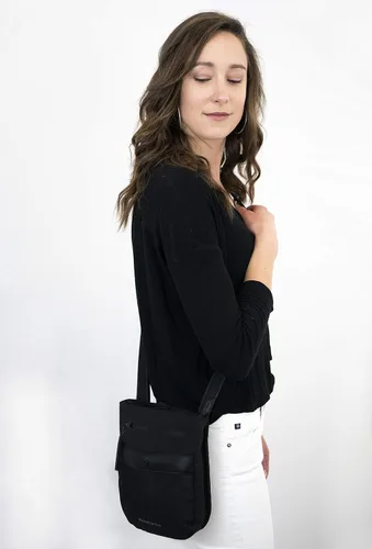Vista 4 de Sherpani Prima, Bolso cruzado antirrobo, bolsa de viaje, bolso de hombro pequeño, bolso cruzado, monederos para mujer