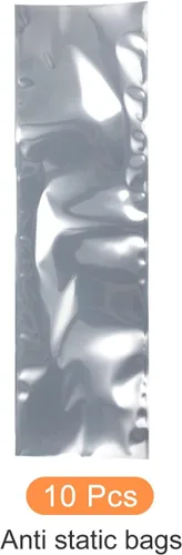 Vista 6 de Bolsas antiestáticas de protección ESD reutilizables, [para dispositivo electrónico GPU disco duro SSD HDD placa madre] - 8 x 24 pulgadas/10