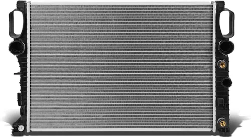 Vista 8 de DNA Motoring OEM-RA-13254 Radiador de núcleo de aluminio de 1 fila compatible con 07-09 Sprinter 2500 3500,26-11/16 pulgadas de ancho x 15-11/16