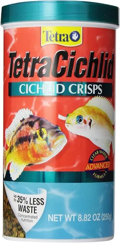 Vista 7 de Tetra TetraCichlid Hojuelas de Dieta Balanceada para Cíclidos, 1.58 oz