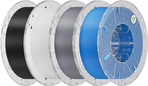 Vista 57 de Creality Hyper PLA Filamento 1.75mm, filamento RFID para impresora 3D PLA de alta velocidad 30-600mm/s, 1kg(2.2lbs)/carrete Filamento compatible