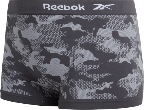 Vista 5 de Reebok Women's Underwear Plus Size Seamless Boyshort Panties (6 Pack)