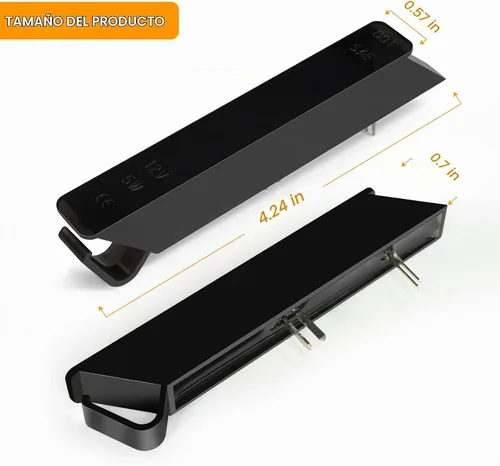 Vista 5 de Luces LED de señal de giro para espejo lateral Compatibles con Ford F150 2004-2014 Lámparas Reflectoras Raptor 2010-2014 Expedition 1997-2007 Luces