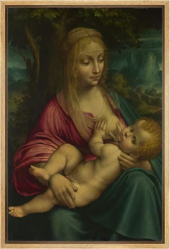 Vista 82 de wall26 Lienzo impreso para pared, diseño de Salomé y San Juan Bautista, por Solario, Historia del Renacimiento, ilustraciones de bellas artes, arte
