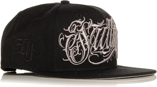 Vista 4 de Sullen Letterhead #9 El Pichi Letras Negro Edición Limitada Snapback Sombrero con estuche, Negro