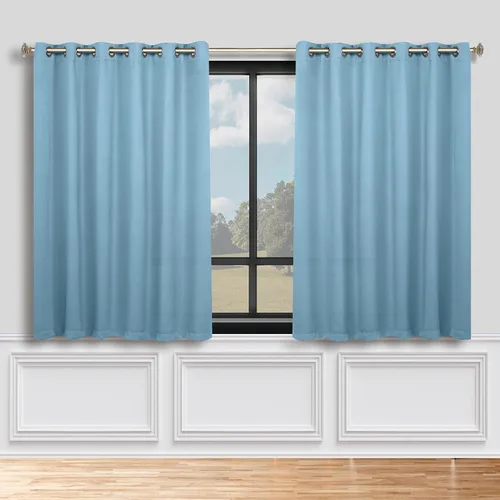 Vista 119 de Superior Cortinas Opacas, Oscurecimiento de Habitación, Dormitorio, Cortinas, Cocina, Acentos de Ventana de Sala de Estar, Bloqueo Solar, Térmico