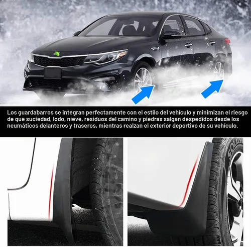 Vista 3 de Autorder Guardabarros y protectores contra salpicaduras para Kia K5 2021 2022 2023 2024 2025 Accesorios Aleta de guardabarros y aletas delanteras