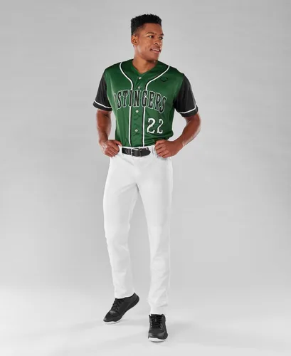 Vista 7 de EvoShield Pantalón de juego Driven Open Bottom para hombre Béisbol/Softbol Team White XL - Extra grande