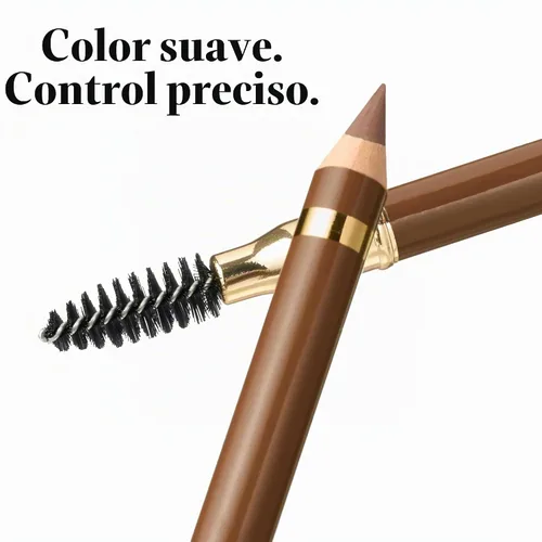 Vista 8 de LAURA GELLER NEW YORK Bravo Brows - Lápiz suave + cepillo, color rubio