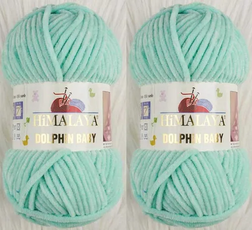 Vista 22 de Himalaya Dolphin 80301 - Ovillo de lana para tejer, 2 madejas, 264 yardas, 2 x 3.53 oz (80301)