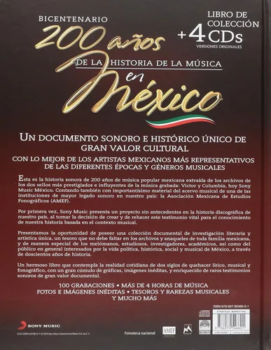 Vista 2 de Bicentenario 200 Años De La Historia De La Musica En Mexico
