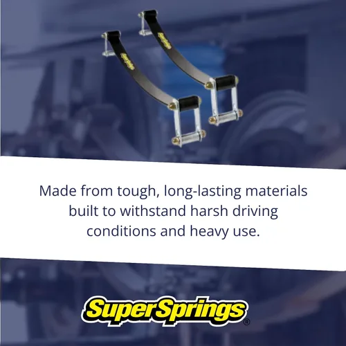 Vista 7 de SuperSprings SSA46 Black SuperSpring, paquete de 2