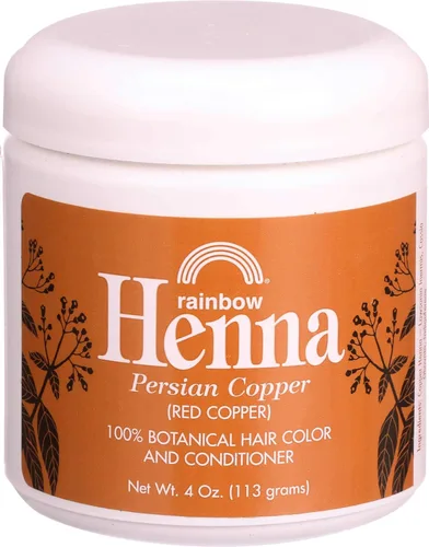 Vista 4 de Henna Rainbow Research para teñir el cabello, de color negro, 4 onza, Rubia Rubio