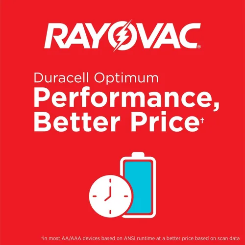 Vista 3 de Rayovac Fusión pilas AA y pilas AAA, paquete combinado de baterías premium doble A y triple A premium, 16