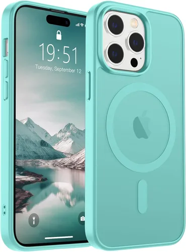 Vista 58 de SUPFINE Funda magnética para iPhone SE 2022 (3ª)/2020 (2ª), iPhone 8 (compatible con MagSafe) (protección contra caídas de grado militar), funda