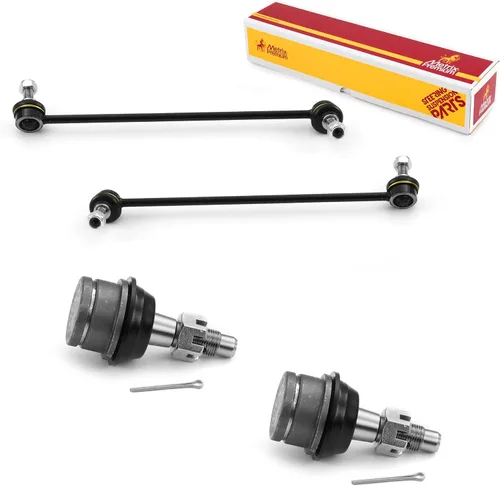 Vista 161 de Metrix Premium Chassis Parts - Juego de 4 piezas de articulación de rótula superior y barra estabilizadora delantera para Ford Ranger RWD 1998-2011