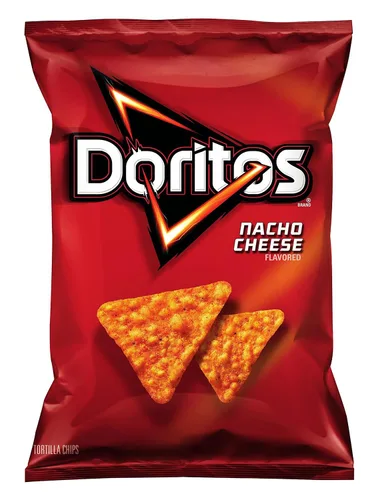 Vista 10 de Doritos Chips de tortilla saborizados, nacho picante, 42 onzas (paquete de 4)