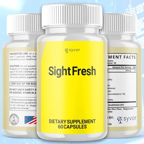 Vista 2 de Sight Fresh - Cápsulas Sight Fresh Advanced Vision Support Puills - Cápsula natural SightFresh que apoya la salud y el bienestar de los ojos