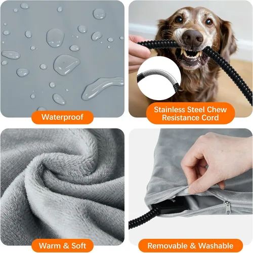 Vista 3 de Vannon Almohadilla térmica para mascotas para perros y gatos