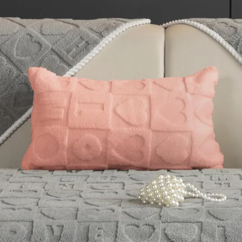 Vista 19 de vctops Funda suave de piel sintética con patrón de amor 3D para sofá, funda antideslizante para sofá seccional, protector de muebles
