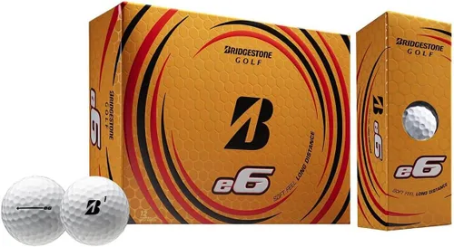 Vista 3 de BRIDGESTONE 2021 e6 - Pelotas de golf (una docena), color blanco