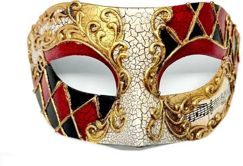 Vista 27 de Máscara de estilo steampunk para hombre, máscara de Mardi Gras, disfraz de Halloween, boda, fiesta, cosplay